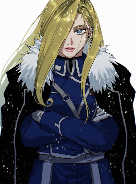 Olivier Mira Armstrong Fullmetal Alchemist Drawn By Ozakitsukiko3