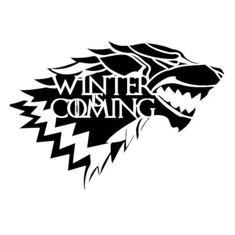 Vinilo Winter Is Coming Artofit