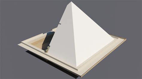 Digital Giza Khufu Pyramid Primary Model