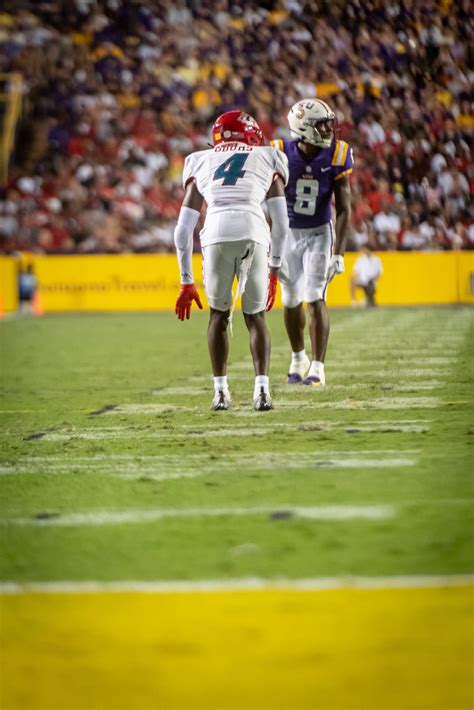 Lsu Takes Care Of Business On Both Sides Of The Football En Route To 38 0 Shutout Victory Over