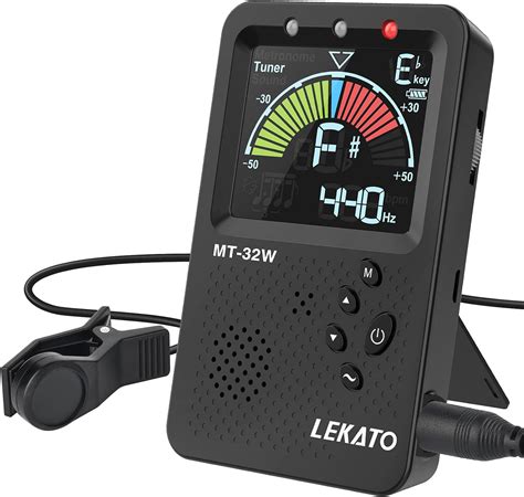 Metronome Tunerlekato Rechargeable Large Lcd Color Display 3 In 1