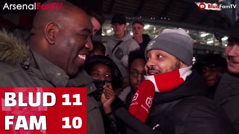 Blud Vs Fam Arsenal 2 Burnley 1 Troopz And Arsenal Fan Tv Youtube