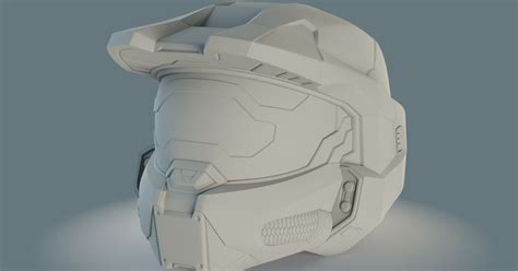 Halo Infinite Master Chief Helmet by PJJGamingPrinters | Download free ...