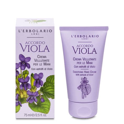 Erbolario Crema Vellutante Per Le Mani Accordo Viola Ml Bellezza