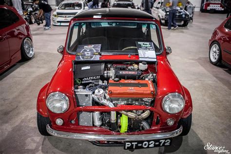 Honda Turbo B18 Swapped Mini Stance Is Everything