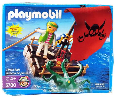 Playmobil Pirates Pirate Raft Set 5780 Damaged Package - ToyWiz