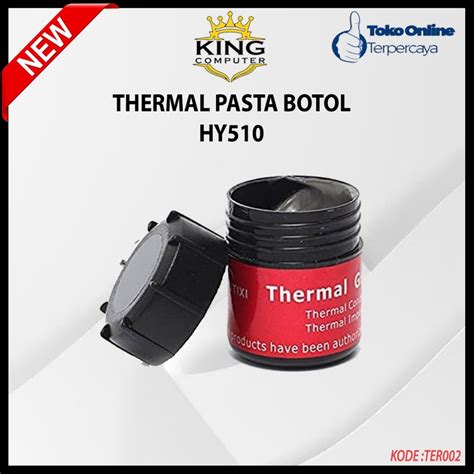 Jual Termal Pasta Botol Thermal Grease Paste Prosesor Ht Gy Siap