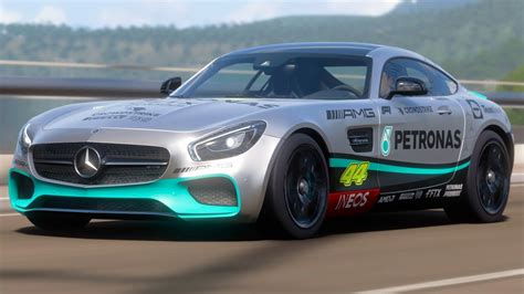 Driving Mercedes AMG GT S Exhaust Noise Forza Horizon Gameplay YouTube