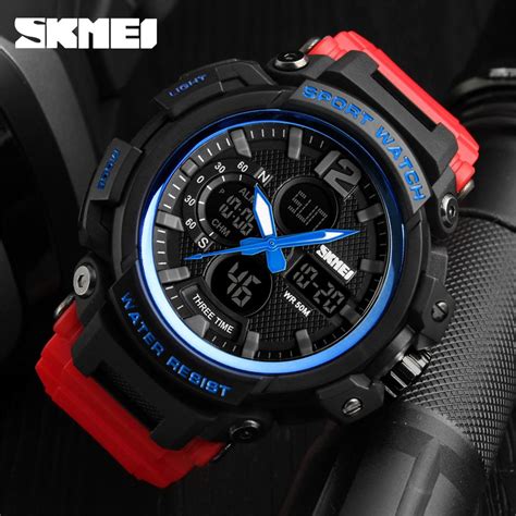 Buy Skmei Men Digital Sport Watches Chrono Countdown M Waterproof Led