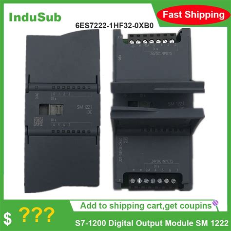 6ES7222 1HF32 0XB0 PLC SIMATIC S7 1200 SM 1222 8 DO Relay 2