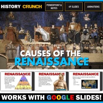 Causes Of The Renaissance Powerpoint With Notes Copy Works With