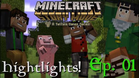 Minecraft Story Mode Ep Highlights Youtube