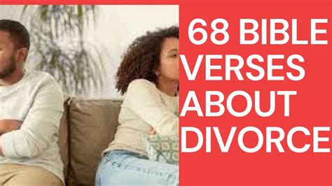 68 Bible Verses About Divorce Youtube