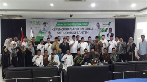 ICMI Banten Adakan Rakor Dan Up Grading Kepengurusan ICMI Orda Se