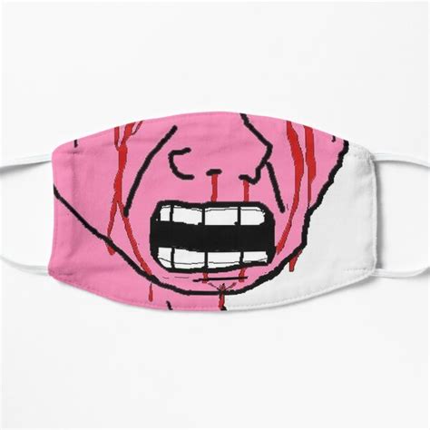 Pink Wojak Face Masks | Redbubble