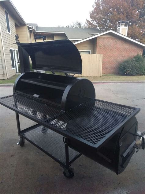 Pits By Hugo® Custom Built Bbq Pit Offset Smoker Grill Asador For