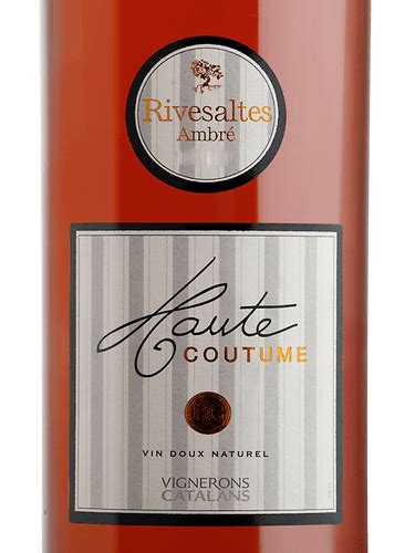 Vignerons Catalans Haute Coutume Rivesaltes Ambr Vivino Us