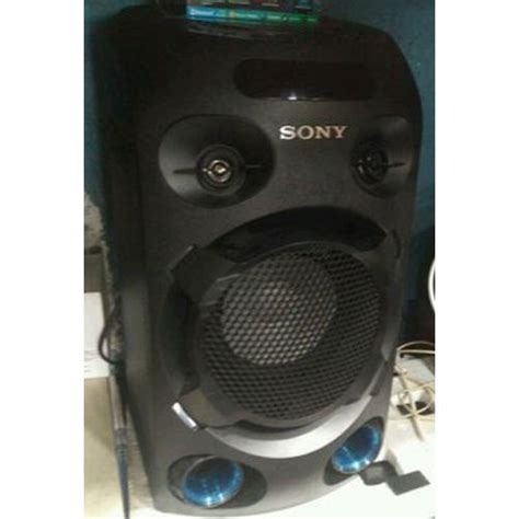 Sony Mhc V D High Power Portable Party System Black