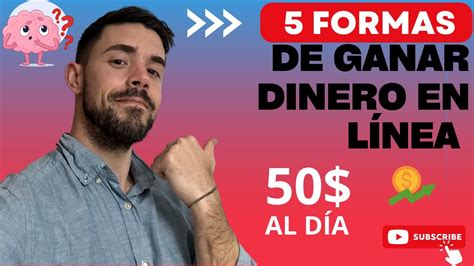 CÓmo Ganar Dinero En LÍnea Las 5 Mejores Formas Youtube