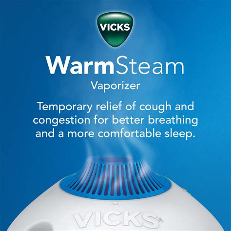 Vicks Warm Steam Vaporizer Small To Medium Rooms Gallon Tank