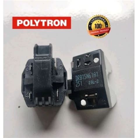 Jual Relay Rilay Ptc Overload Kulkas Pintu Polytron Original Satu