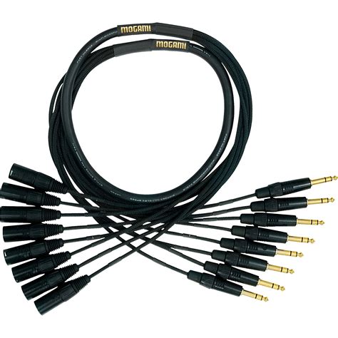 Mogami Gold 8 Channel Analog Snake Cable 8x GOLD 8 TRSXLRM 50