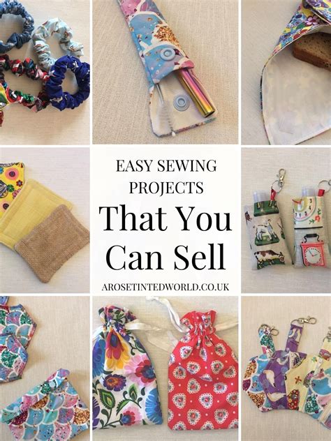 Sewing Projects That You Can Sell ⋆ A Rose Tinted World In 2020