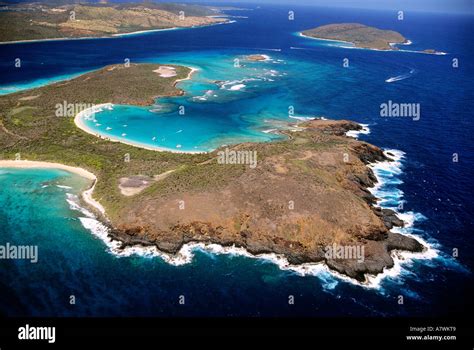 Puerto Rico, Culebra Island (aerial view Stock Photo - Alamy