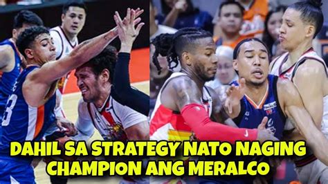 Meralco Bolts St Ever Champion Sa Pba Coach Nenad Tactics Youtube