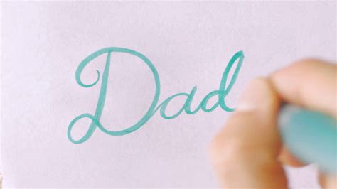 Cursive Writing Dad - Name Tracing Generator Free