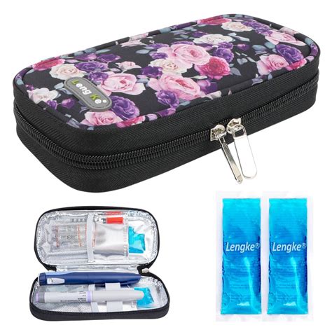 YOUSHARES Insulin Cooler Travel Case Diabetic Insulated Organizer