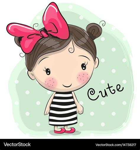 Vector Art Cute Girl – NBKomputer