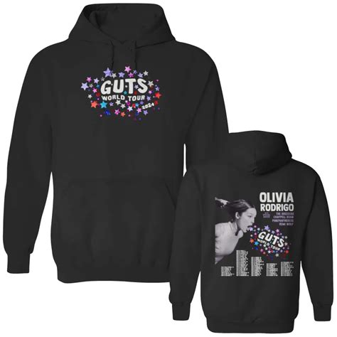 Guts World Tour Olivia Rodrigo Hoodie Sold By Lax Capital Sku