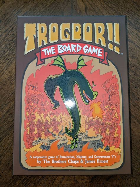 Trogdor The Board Game Deluxe Edition With Plastic Pieces 3361553864