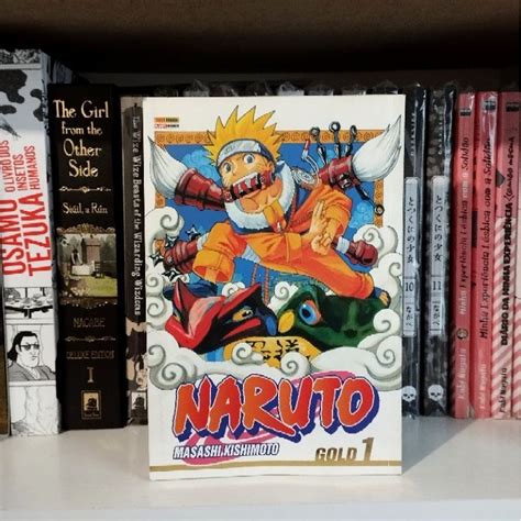 Manga Naruto GOLD 1 Primeira Edição Naruto Shippuden Volume 1 Panini