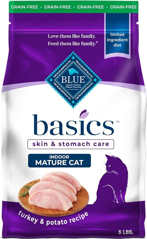 Blue Buffalo Basics Alimento Seco Para Gatos Sin Granos Cuidado De