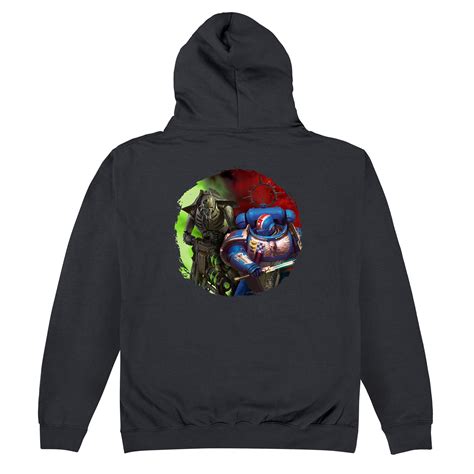 Warhammer 40000 Primaris Vs Necron Hoodie Merchwarhammercom