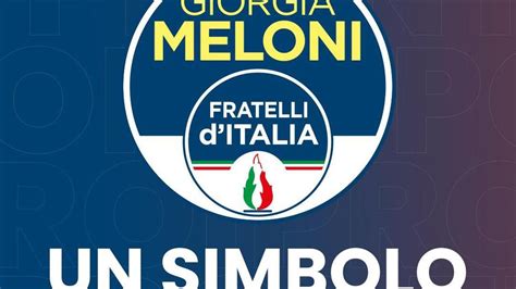 Fdi Deposita Il Simbolo Con Nome Meloni E Fiamma Tricolore Ne Andiamo