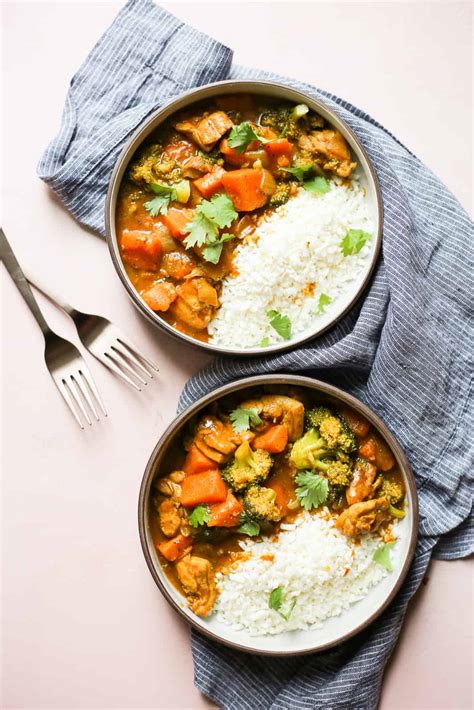 Easy Chicken And Vegetable Curry The Defined Dish