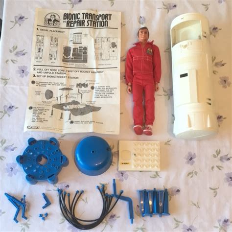 Toys 1975 Vintage The Six Million Dollar Man Bionic Transport And