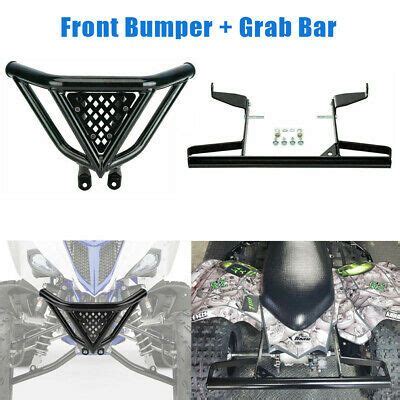 BID Front Bumper Guard Rear Grab Bar For Yamaha Raptor 700 700R