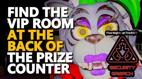 Find The Vip Room At The Back Of The Prize Counter Freddy Fnaf Youtube