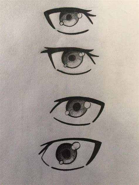 Anime Eye Styles by SapphiraX on DeviantArt