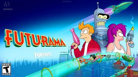 ¡tráiler Oficial Futurama X Fortnite Nueva Colaboración Futurama