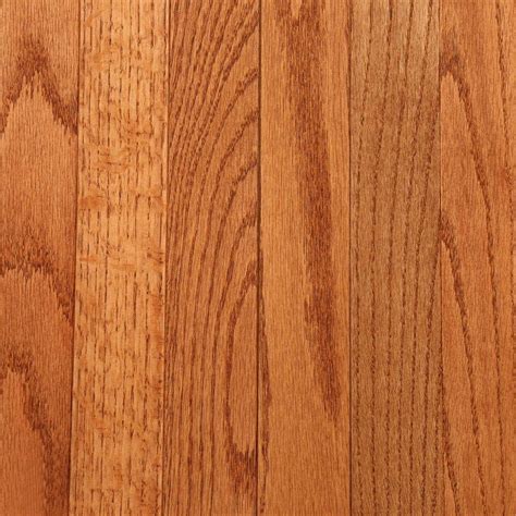 Bruce American Home Gunstock Oak 34 In T X 2 14 In W Smooth Solid Hardwood Flooring 20 Sq