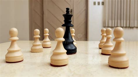 Chess Pieces Lined Up Stock Photo Image Of Pieces King 171837716