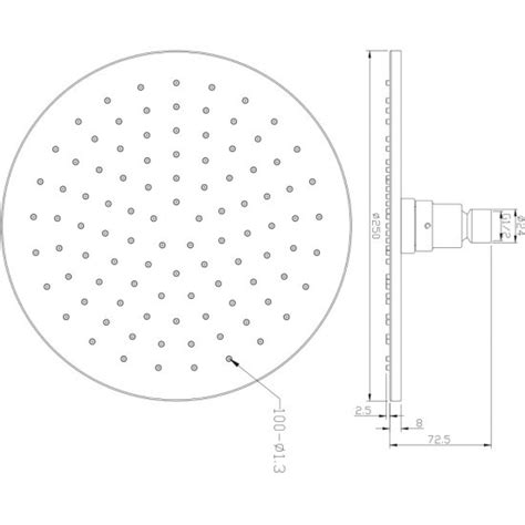 Omnires Deszczownica Slimline Air O Cm Chrom Wga Cr Outlet Nexterio