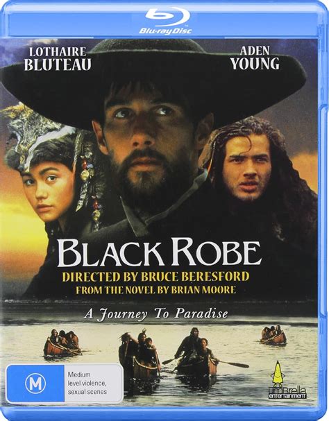 Black Robe Blu Ray Uk Aden Young Lothaire Bluteau