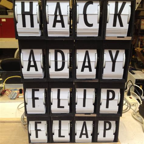 Split Flap Display | Hackaday.io