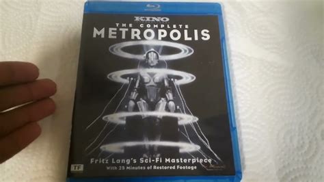 The Complete Metropolis Movie 1927 Kl Studios Blu Ray Unboxing Review